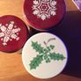 3 IKEA Christmas Cannisters Image 4