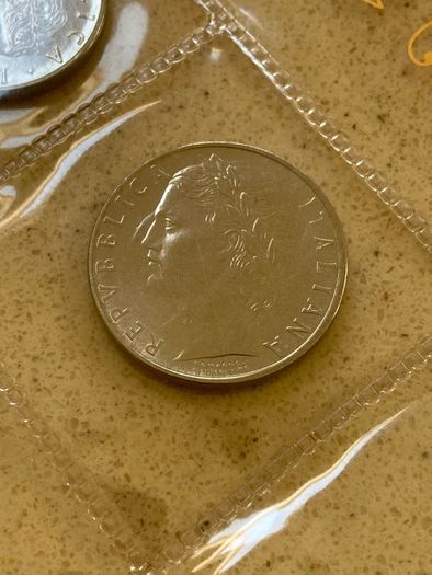 Italy 1970 coin set