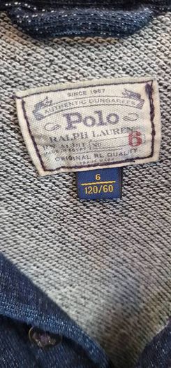 Polo Ralph Lauren Denim Long Sleeve Top