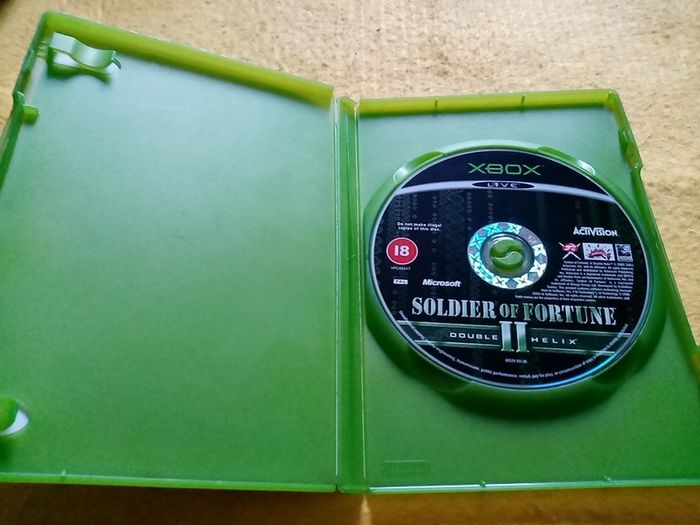 Soldier of fortune Double Helix II 2 Xbox Original Games Original Pal version