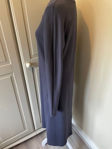 COS Panel Midi Dress - Steel Blue - Size S