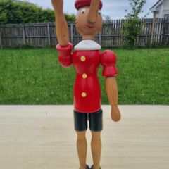 Vintage classic wooden Pinocchio figurine