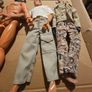 3 Power Team Action Figures plus 2 similar figures plus loads of clothes and accessories mixed lot Image 3