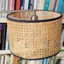 Floor Lamp with Natural Rattan Lamp Shade Image 3