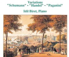 Brahms. Variations. Paganini. Handel. Schumann. CD. Free Postage!