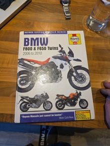 haynes manual BMW F800 F650