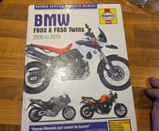 haynes manual BMW F800 F650