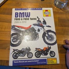 haynes manual BMW F800 F650