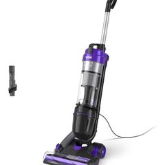 Air Corded Upright Bagless Vacuum Cleaner, Lightweight, Handheld Tool Attachments for Hair, Car, Upholstery, Bed, Mattress, Home cleaning, 820W, 4.9kg, Purple