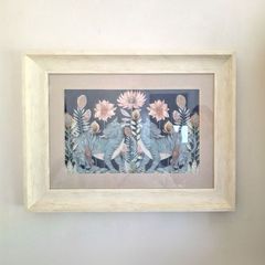 Voyage Maison Botanical Tiger Framed Print 70 x 52cm