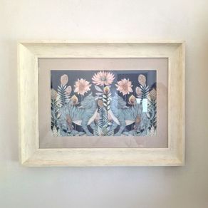 Voyage Maison Botanical Tiger Framed Print 70 x 52cm