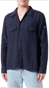 Boss Lovel_8 100% Linen Men's Shirt Size L