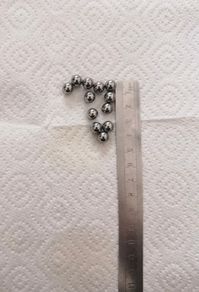 8mm Steel Balls For Basic Exercise Bike Bearings Slingshot Catapult etc.