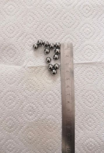 8mm Steel Balls For Basic Exercise Bike Bearings Slingshot Catapult etc.