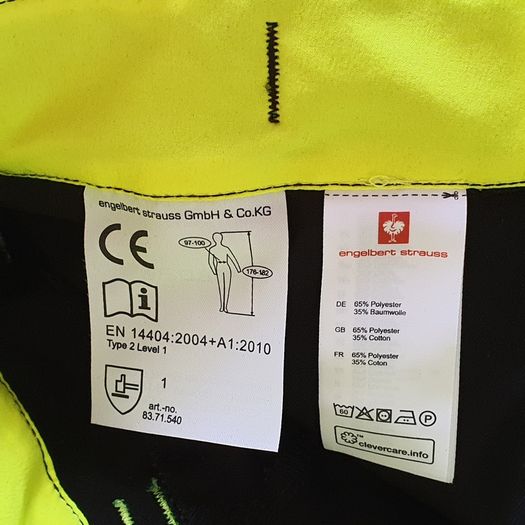 Workwear trousers / pants / ENGELBERT STRAUSS Size 54