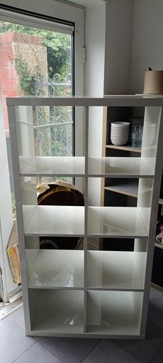 Ikea KALLAX shelving unit white