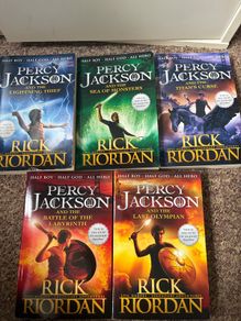 percy jackson book set
