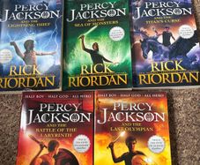 percy jackson book set