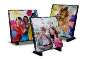 Personalised square shape Photo Slate 30 x 30cm