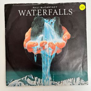 vinyl 7" single. Paul McCartney. Waterfalls. Promo version / demo record