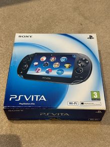 PlayStation Vita (Ps vita) console black WiFi SONY Boxed