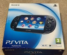 PlayStation Vita (Ps vita) console black WiFi SONY Boxed