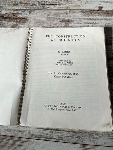 Vintage Construction Of Buildings
