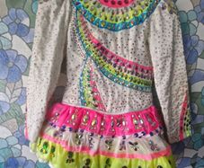 Little rainbow dress