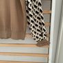 jumper bnwt tan jumper with frilled neckline and blouse style sleeves freesize 12/14 Image 7
