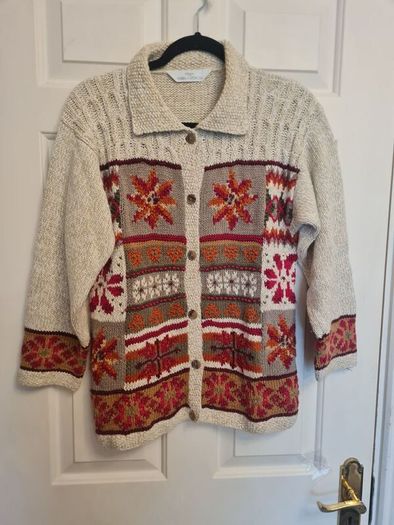 M&S ramie cotton cardigan