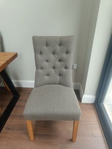 grey dining room chairs per chair