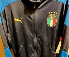 Italy Zip Up Training Top