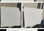 Stone countertops backsplashs window cills.