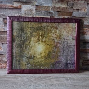 Abstract Framed Wall Art (45x35cm) Solid Wood Frame with Glass