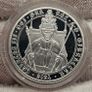 Gibraltar 2024 Silver Proof Sovereign .999 Silver 535 Years of Sovereign Anniversary in Original Holder Image 2