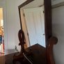 Antique mahogany dressing swing mirror Image 4