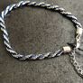 DesignSix London Candice Bracelet New With Tag, Silver & Navy Colour Image 3