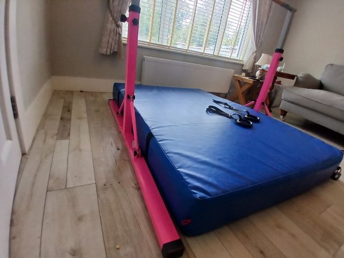 Gymnastics Bar and Mat