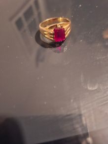 9ct heavy ring