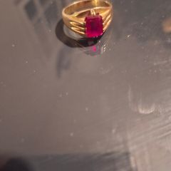 9ct heavy ring