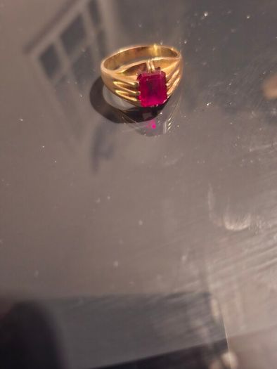 9ct heavy ring