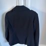 River Island Navy wool coat Image 2