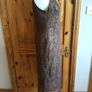 Vintage Dorothy Perkins long line Brown and Gold lacey Party dress Size 18 postage included Image 2