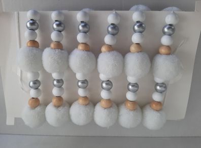 new wooden beaded garland unopened