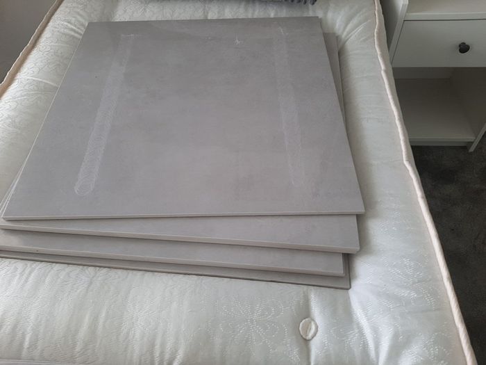 Ceramic Grey floor tiles
