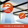 10 x Double Wall Sheets, 6 mm, Can Be Cut to Size, 121 x 60.5 cm, Polycarbonate UV-Resistant, Clear, Twin-Wall Panels, Greenhouse Panels, Multi-Wall Sheets Image 7
