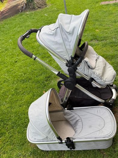 Mothercare Journey Travel System  Light Grey Excellent Condition