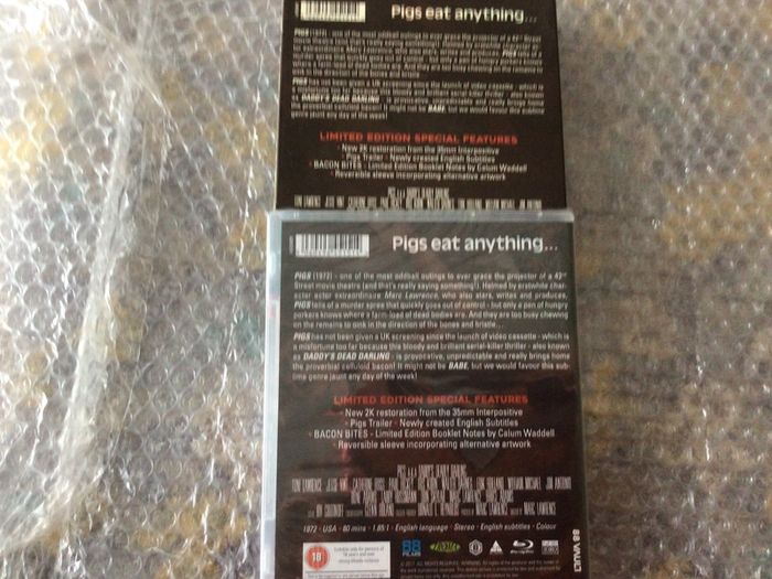 Pigs Limited Edition Blu Ray 88 Films Vault