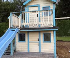 Playhouse, Swing Set.