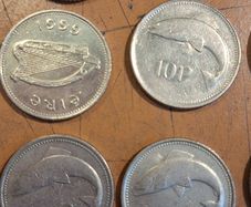 Irish 10pence Coins - 1990s (Bag of 30 Coins)